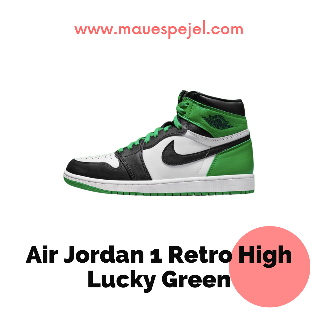 Minero Amante alto Próximo lanzamiento: Air Jordan 1 Retro High Lucky Green – Mauespejelcom